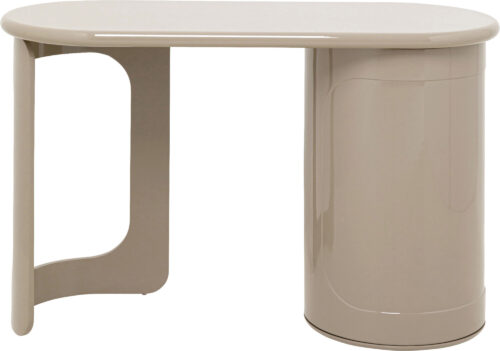 Schreibtisch Glossy Taupe 120x80cm