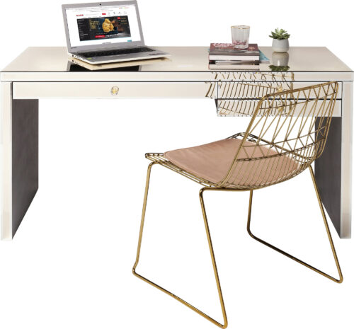 Schreibtisch Luxury Pearl 140x60cm