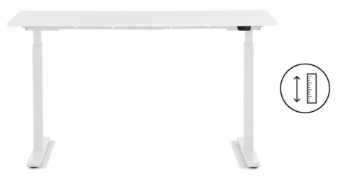 Schreibtisch Office Smart Weiß Weiß 140x70