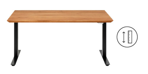 Schreibtisch Office Symphony Eiche Schwarz 160x80