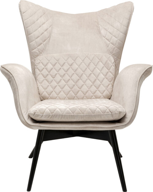 Sessel Tudor Velvet Creme