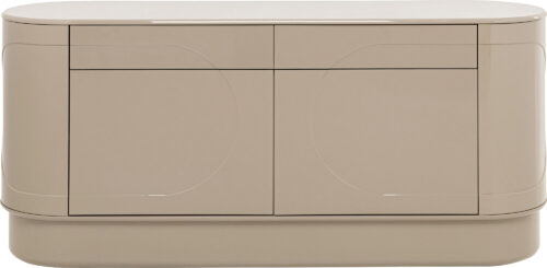 Sideboard Glossy Taupe 160x76cm