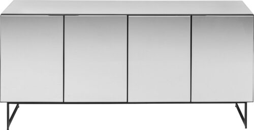 Sideboard Soran Schwarz 160x45cm