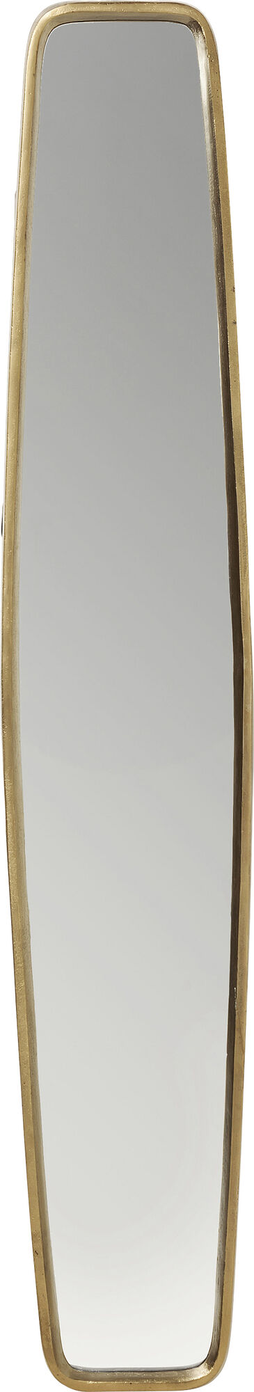 Spiegel Clip Brass 32x177cm