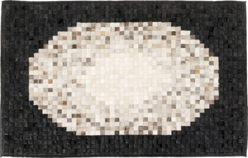 Teppich Pixel Circle Grau 170x240cm