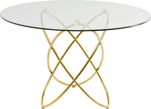 Tisch Molekular Gold Ø120cm