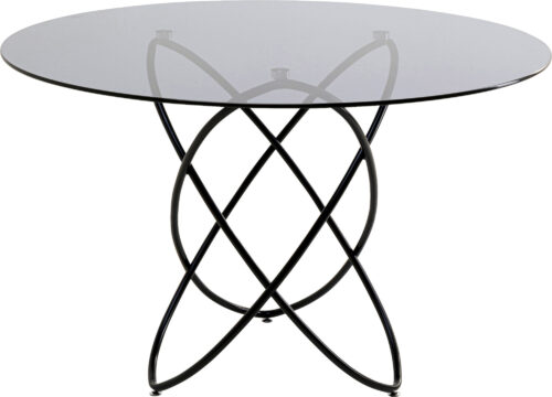 Tisch Molekular Schwarz Ø120cm